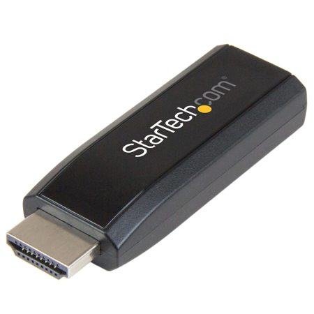 StarTech HDMI to VGA Adapter with Audio Output HD2VGAMICRA - Adorama