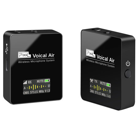 Sensta Tech  Voical Air UHF Wireless Omnidirectional Lavalier Microphone System with 1x Transmitter and 1x Receiver 