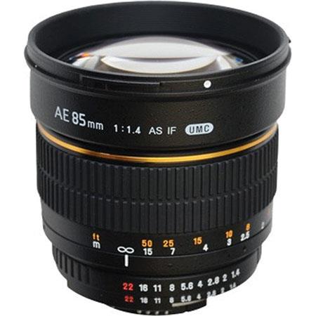 Samyang sy85m s 85mm f1 4 lens for sony alpha Samyang 85mm F 1 4 If Mc Aspherical Lens For Sony Sy85m S Adorama