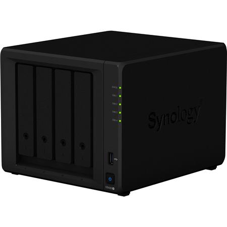 Synology DiskStation DS420+ 4-Bay NAS Enclosure, 2-Core 2.0GHz