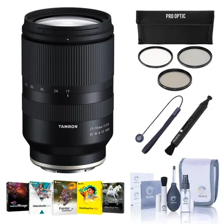 Tamron 17-70mm f/2.8 Di III-A VC RXD Lens for Sony E with PC