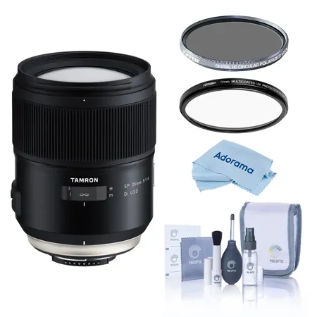 Tamron SP 35mm f/1.4 Di USD Lens for Canon EF, with Tiffen