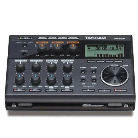 TASCAM DP-006マルチトラックレコーダー tascam-dp-006-6-track-digital-