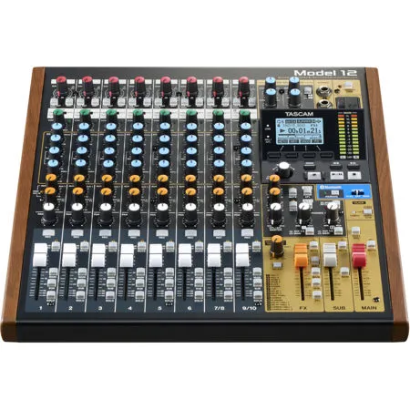 DJ機材 TASCAM Model 12 tascam-model-12-mixer-
