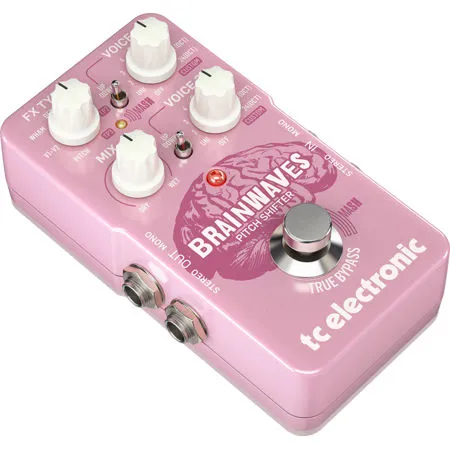 ギター tc electronic BRAINWAVES Pitch Shifter TC Electronic Brainwaves Pitch Shifter Pedal for Electric Guitars