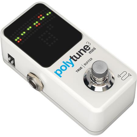 TC Electronic Polytune 3 Mini Tuner Pedal for Guitar & Bass 000-DHQ00-00010