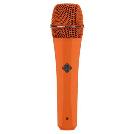 Telefunken M80 Custom Handheld Supercardioid Dynamic Vocal Microphone Orange