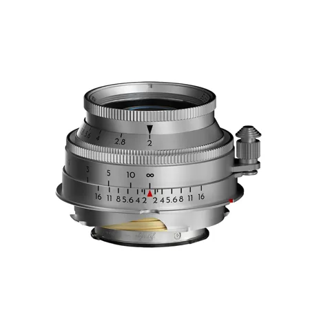 美品Thypoch Eureka 50mm f2 シルバー アルミ 単焦点レンズ THYPOCH Eureka 50mm f/2 Aluminum Lens for Leica M TP-EU50M-AL