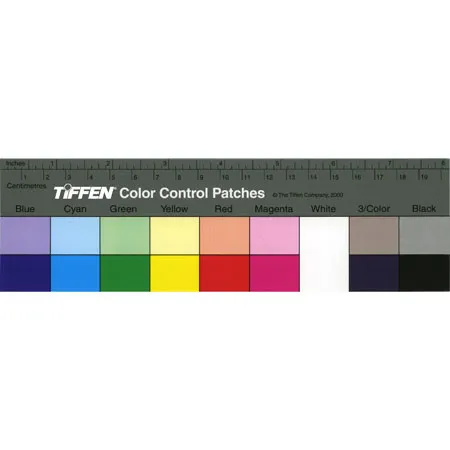 Tiffen Kodak 1527654T Tiffen Color Separation Guide, 8in Size