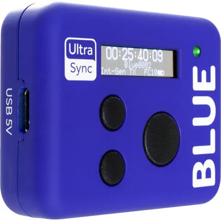 UltraSync BLUE タイムコード同期③ TimeCode Systems UltraSync BLUE Bluetooth TimeCode Sync Solution
