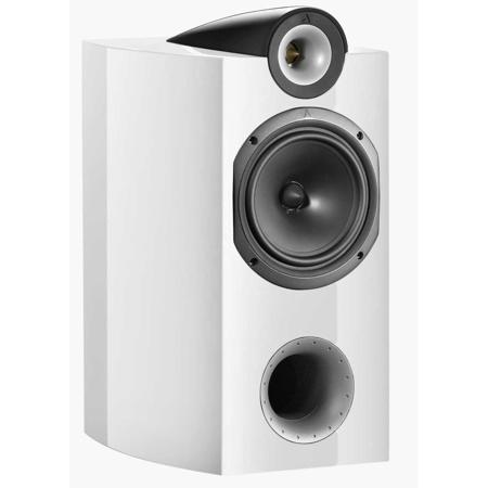 white hifi speakers