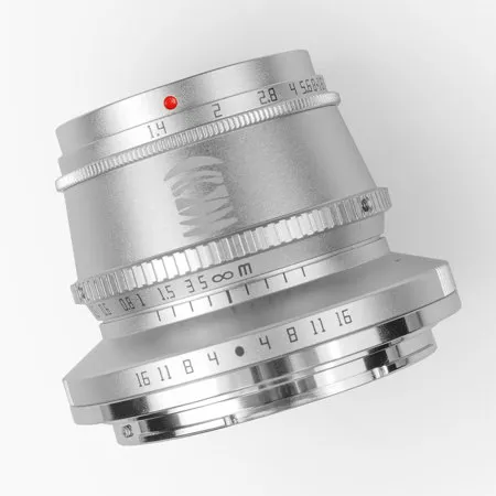 TTArtisan 35mm f/1.4 Lens for Fujifilm X, Silver A11S - Adorama