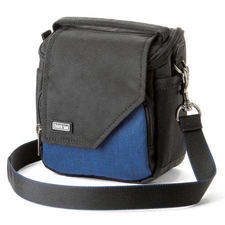 dark blue shoulder bag