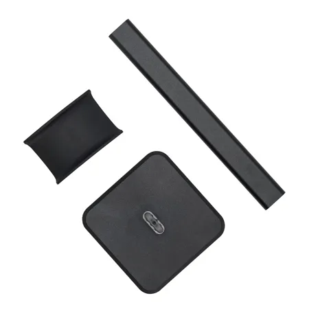 Turnstile Audio Desktop Headphone Stand with Anti-Skid Silicone Base, Black
