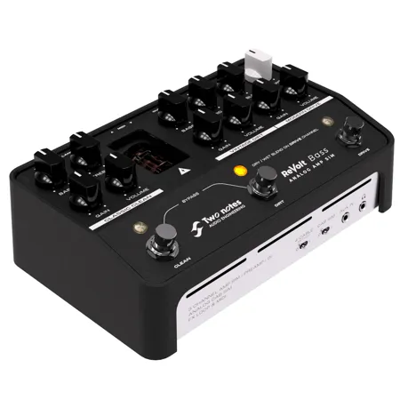 Two Notes ReVolt Bass 3-Channel Analog Amplifier Simulator TNREVOLB-US