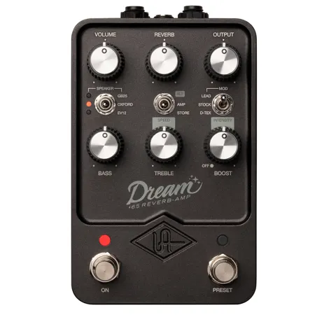 ギター UAFX DREAM / 65 Amplifier Universal Audio UAFX Dream '65 Reverb Guitar Amplifier Pedal GPM-DRM