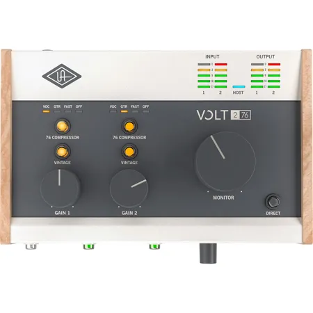 DJ機材 UNIVERSAL AUDIO VOLT276 Universal Audio Volt 276 2x2 USB Type-C Audio/MIDI Interface with