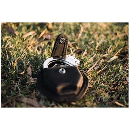 UZI UZICUFFCASE Nylon Reinforced Handcuff Carrying Case Metal Pocket Clip 