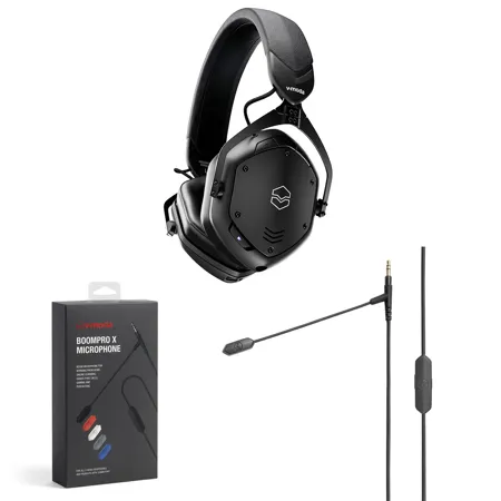 V-MODA Crossfade 3 Wireless Over-Ear Headphone,Bundle w/BoomPro X