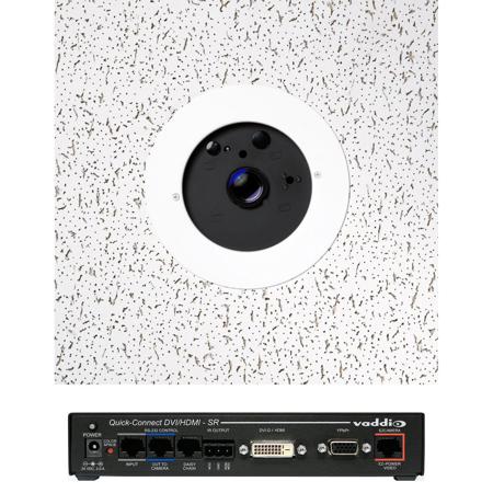 Vaddio Ceilingview Hd 18 Doccam With Quick Connect Dvi Hdmi Sr Interface