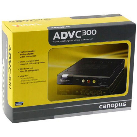 Canopus Advc 300 Bi Directional Analog To Dv Converter 602050