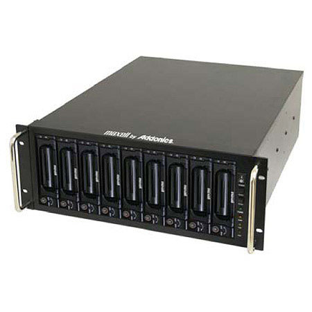 Maxell 9 Bay Storage Rack with 9 iVDR Trays