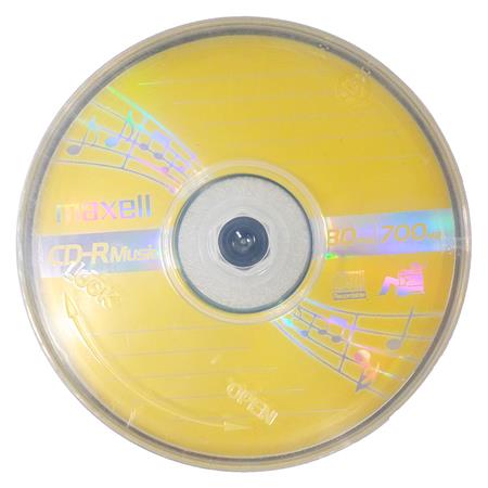 Music CD Recordable 52x 80min 700MB 100x Maxell Blank CD-R XL-II 80 Audio Disc