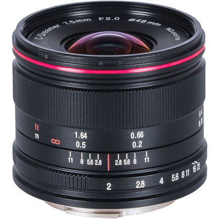 Venus Laowa 7 5mm F 2 Lens Lightweight For Micro Four Thirds Mount Black Ve75mftlwblk Venus Laowa 7 5mm F 2 Lens Lightweight For Micro Four Thirds Mount Black Ve75mftlwblk