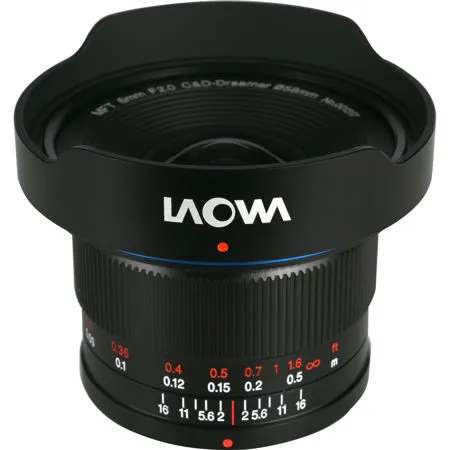 Venus Laowa 6mm f/2 Zero-D Lens for Micro Four Thirds VE620MFT