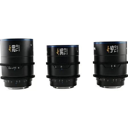 Venus Laowa Argus T1 Full Frame Cine Lens 28, 35, 45mm Set Sony E