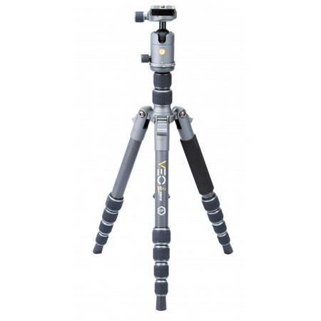 Vanguard VEO 2 GO 235CB 5-Section Carbon Fiber Travel Tripod with T-50  Compact Ball Head