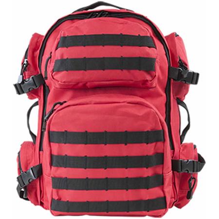 red tactical backpack