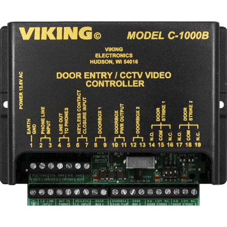 Viking Controller Door Entry Cctv Video For W 1000 W 2000a Or W