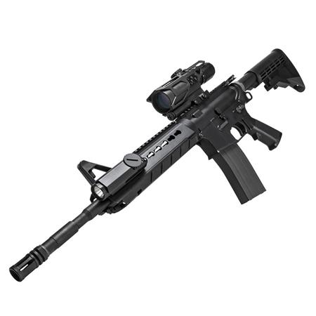 VISM 3-9x40 Tactical Scope P4 Sniper Red Blue Reticle Optic Gen3 Mark 3 NcSTAR 