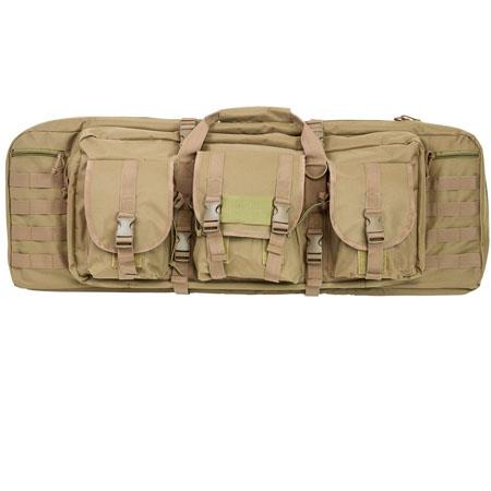 Black New NCStar Tactical 36" Double Carbine Gun Carry Case Bag 