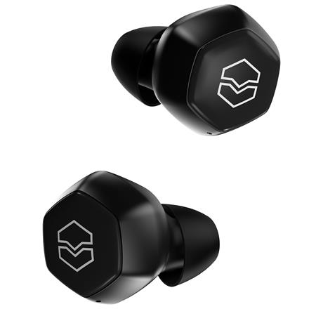 V-MODA Hexamove Lite True Wireless In-Ear Earbuds, Black HEXM-LITE-BK