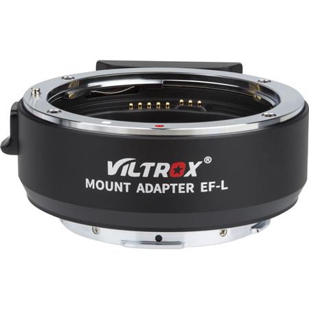 VILTROX EF-L Auto Focus Lens Mount Adapter Compatible with Canon EF/EF-S Lens to L Mount Camera Leica SL SL2/Panasonic S1 S1R S1H/Sigma fp