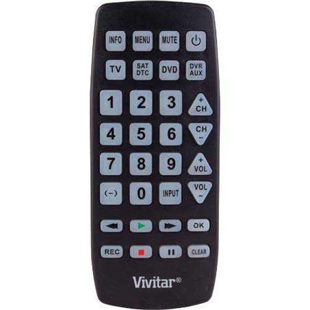 Vivitar 4 Device Jumbo Universal Remote Viv Urc 730 Adorama Vivitar Universal Remote Picture 1 Regular