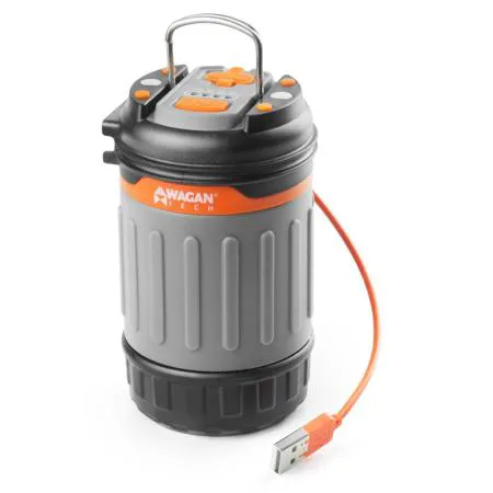 Wagan Brite-Nite POP-UP USB Rechargeable LED Lantern, 240 Lumens 4304