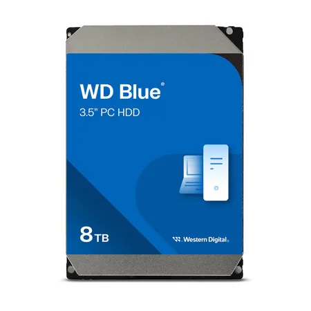 WD Blue 3.5" SATA III Internal Desktop Hard Drive 8TB Single 256MB Cache
