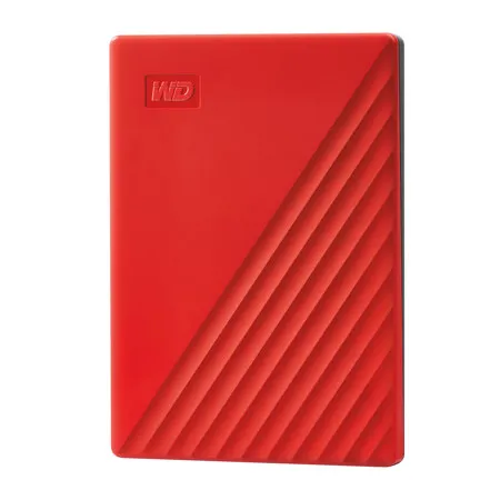 WD My Passport 1TB USB 3.2 Gen 1 External Hard Drive, Red