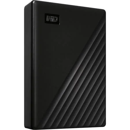 WD My Passport 5TB 外付けHDDWDBPKJ0050BBK WD My Passport 5TB USB 3.2 Gen 1 External Hard Drive, Black