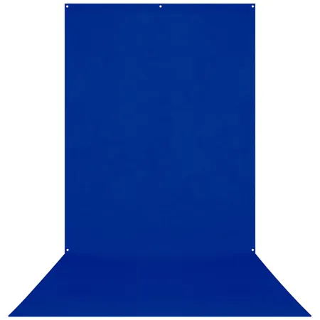 Westcott Wrinkle-Resistant Backdrop, Royal Blue/Chroma-Key Blue 5 x 7'
