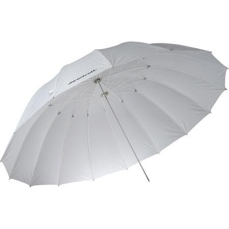 Westcott 7-feet Silber mit Schwarz Abdeckung Parabolische Regenschirm 4633