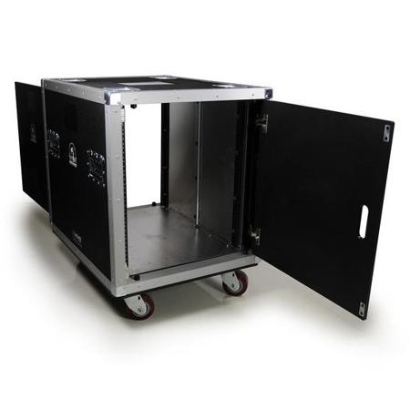 Whirlwind Cyclone Rack Case With Pocket Doors 12 Ru Cc Pld 12p