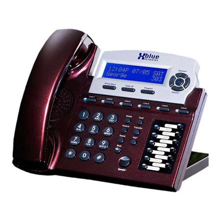 Xblue Networks 1670-76 Speakerphone - Red Mahogany