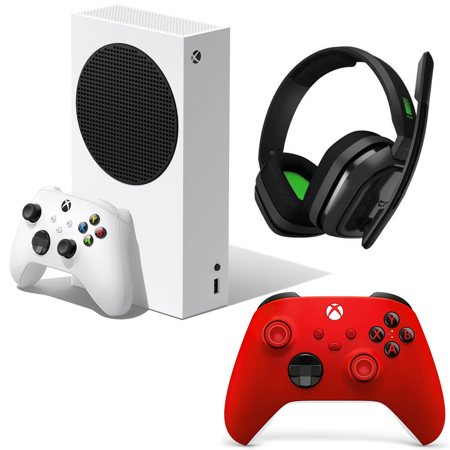 Xbox Series S Console With Astro A10 Headset M60 Mixamp Xbox Controller Pl Red Rrs
