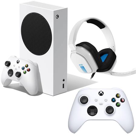 Xbox Series S Console With ASTRO A10 Wired Gaming Headset /Xbox Controller  White RRS-00001 TT