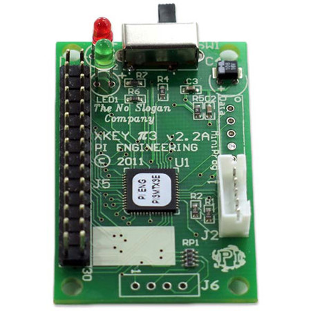 X-Keys Matrix Encoder Board with USB Cable XK-0988-UNM128-R