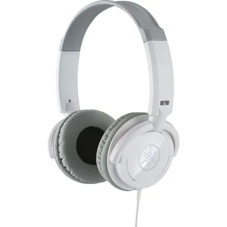 Yamaha HPH-100B Closed Stereo Headphones, White HPH-100WH - Adorama